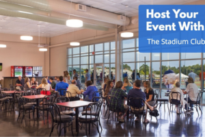 Host Your Event with Us! Rent the Stadium Club