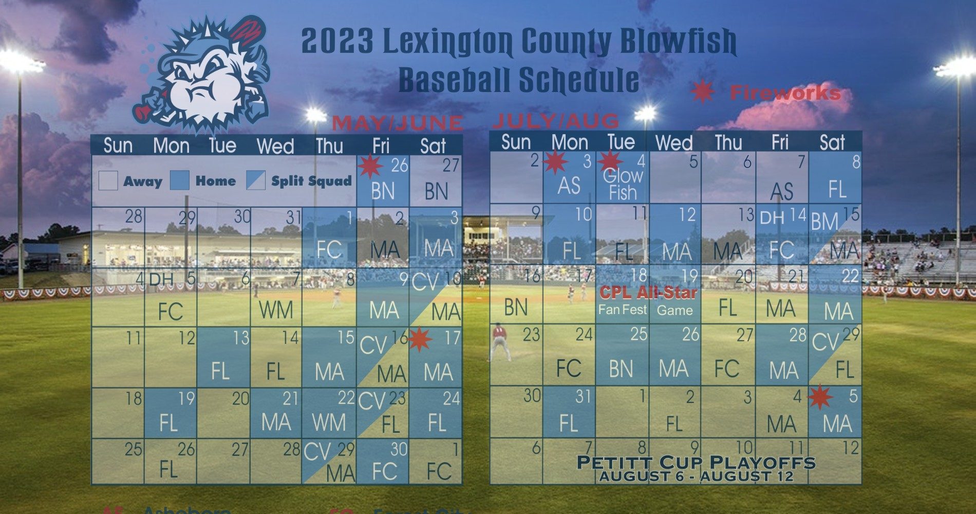 Blowfish release 2023 schedule