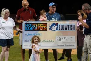 HooTies & The Blowfish (Players & Band) Raise $20,561.00 In Jersey Auction