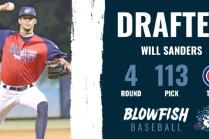 2020 Blowfish Will Sanders Selected in 4th Round by Cubs