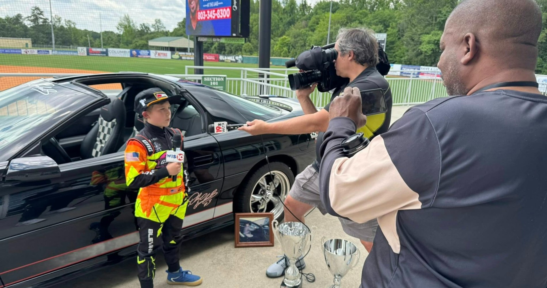 A Young Boy’s Nascar Dream!