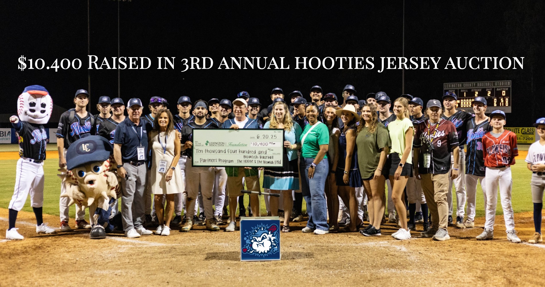 “With a little love and some tenderness….” What A Hooties Night!