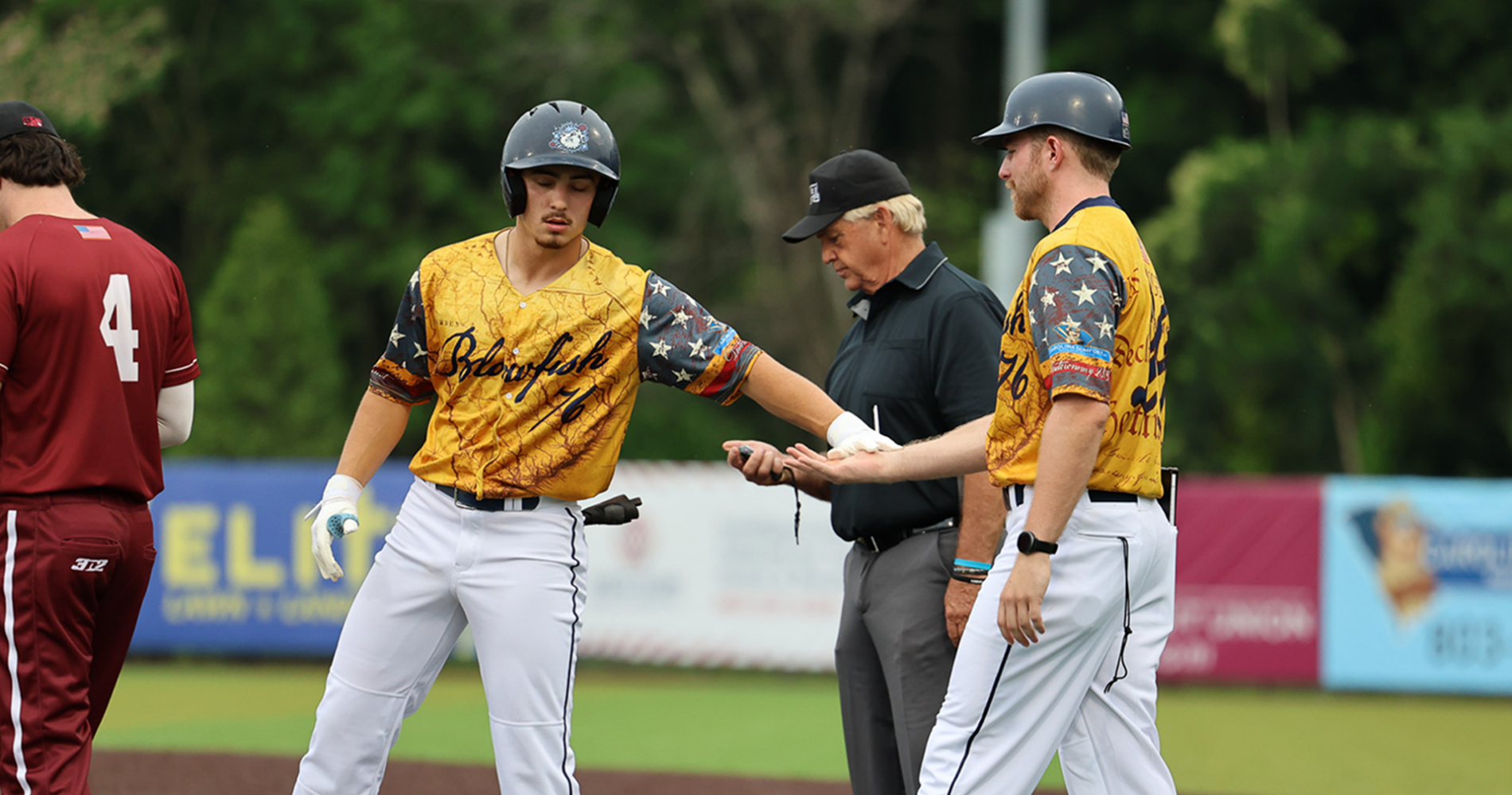 Blowfish take down Macon in home opener