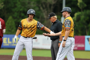 Blowfish take down Macon in home opener